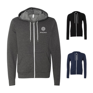 Photo of Bella+Canvas Sponge Fleece Full Zip Hoodie  Unisex
