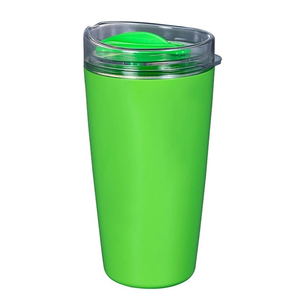 Lime Green color option for 17 Oz. Custom Tritan Double Wall Verano Tumbler
