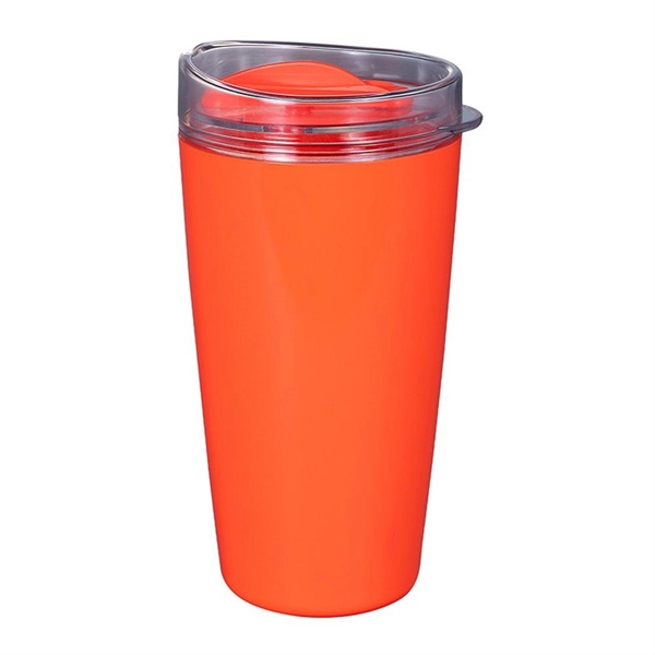 Orange color option for 17 Oz. Custom Tritan Double Wall Verano Tumbler