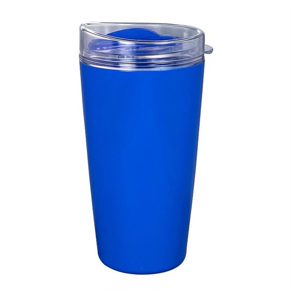 Reflex Blue color option for 17 Oz. Custom Tritan Double Wall Verano Tumbler