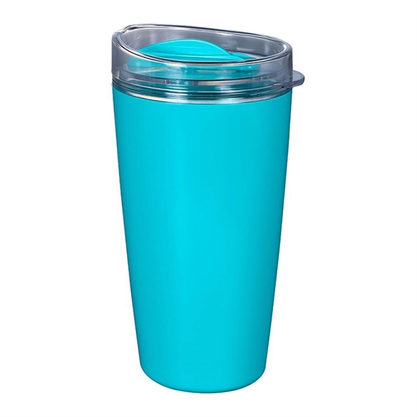 Teal color option for 17 Oz. Custom Tritan Double Wall Verano Tumbler