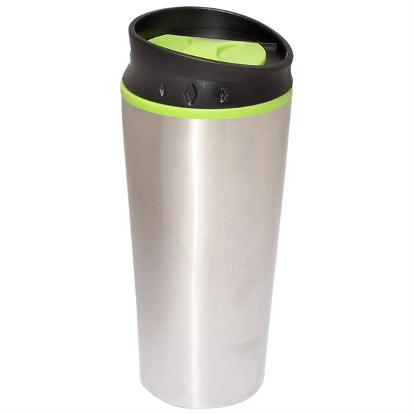 Lime Green color option for 15 Oz. Stainless Steel Insulated Color Bloc Tumbler