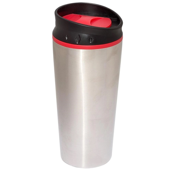Red color option for 15 Oz. Stainless Steel Insulated Color Bloc Tumbler