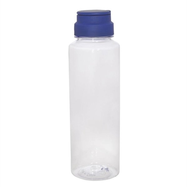 Blue color option for 23 Oz. Custom Fun Run Water Bottle With Ring Attachment