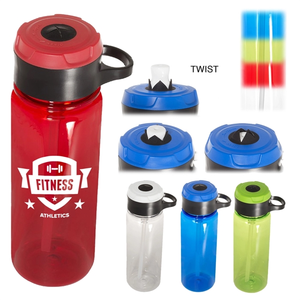 Photo of 24 Oz Tritan Made Water Bottle With Hook Attachment