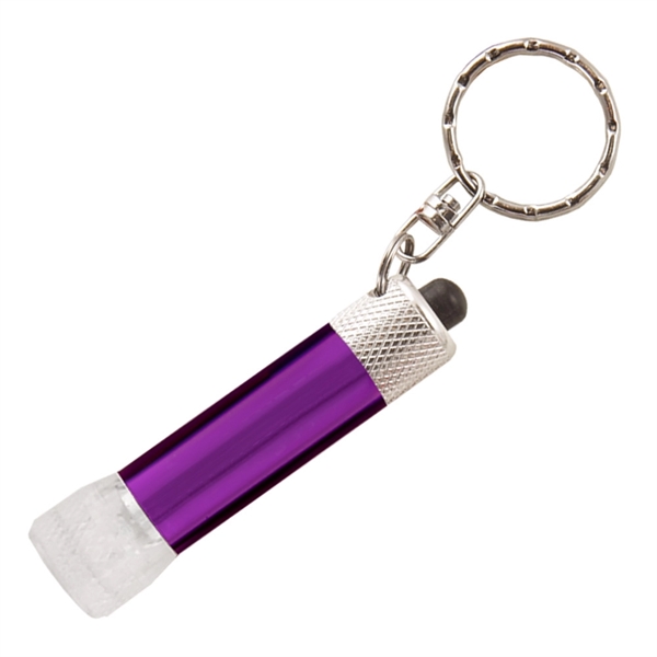Purple color option for The Transparent Chroma Spotlight With Keyring