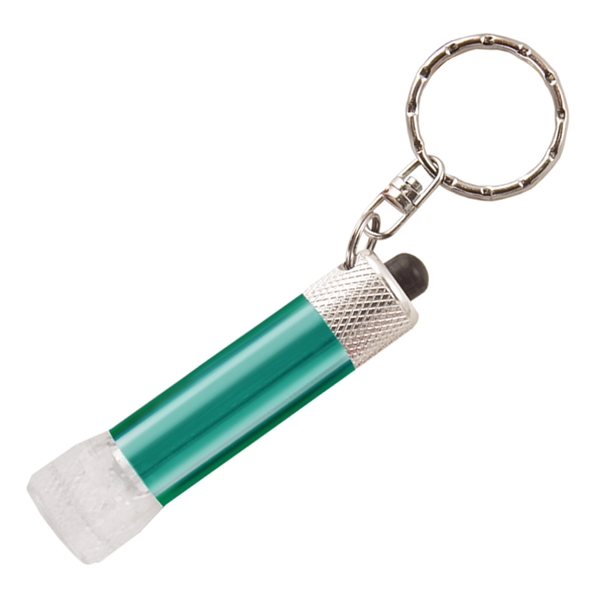 Teal color option for The Transparent Chroma Spotlight With Keyring