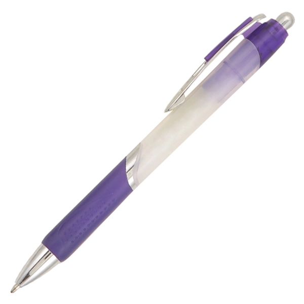 Purple 2685 color option for Transparent Barrel Pen