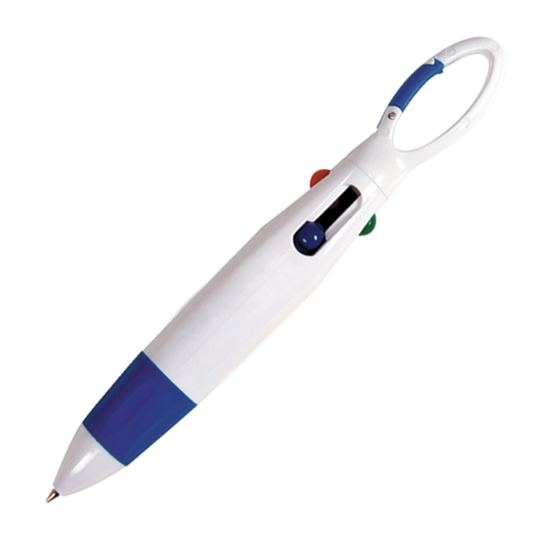 White-Blue color option for The Multicolor Clipper Pen
