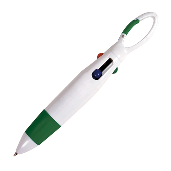 White-Green color option for The Multicolor Clipper Pen