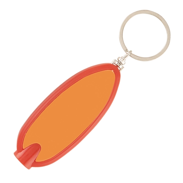 Orange color option for Key Chained Bright Oval Flashlight