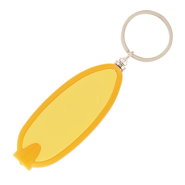Yellow color option for Key Chained Bright Oval Flashlight