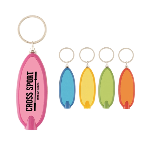 Main photo of Key Chained Bright Oval Flashlight