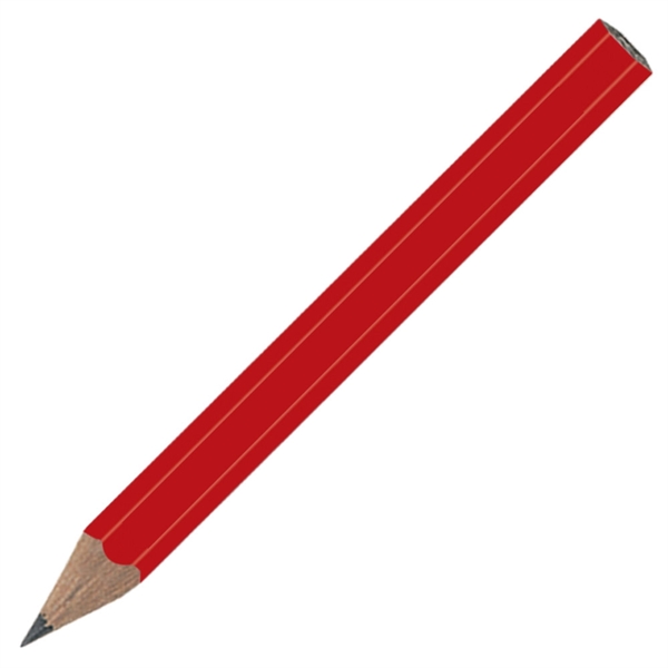 Maroon Red color option for Hex Shaped Golf Pencil