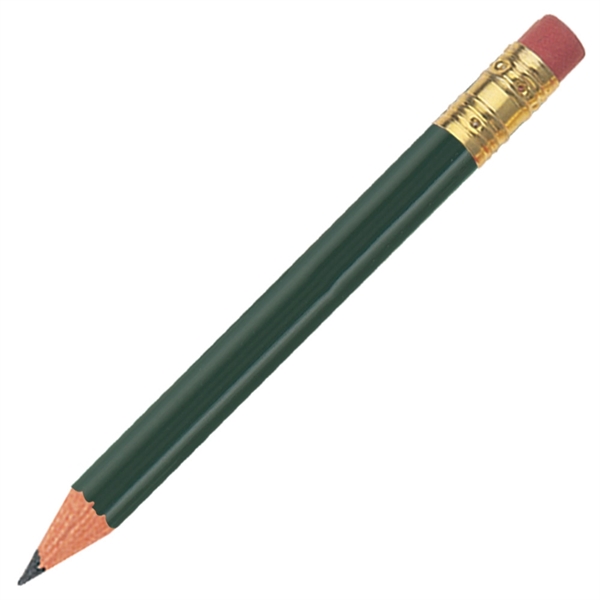 Green color option for Cylindrical Golf Pencil With Eraser