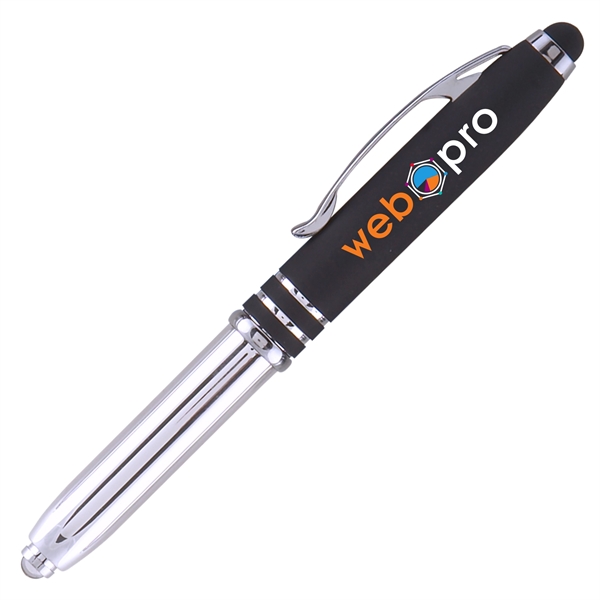 Black color option for Lively Comfortable Pen With Stylus