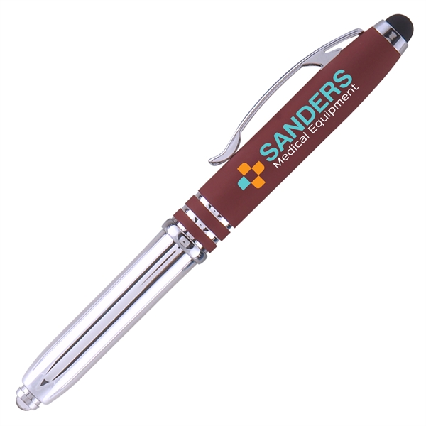 Dark Red color option for Lively Comfortable Pen With Stylus