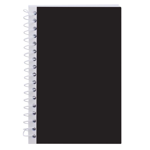 Black color option for 5x7 Spiral Bound Jotter Pad