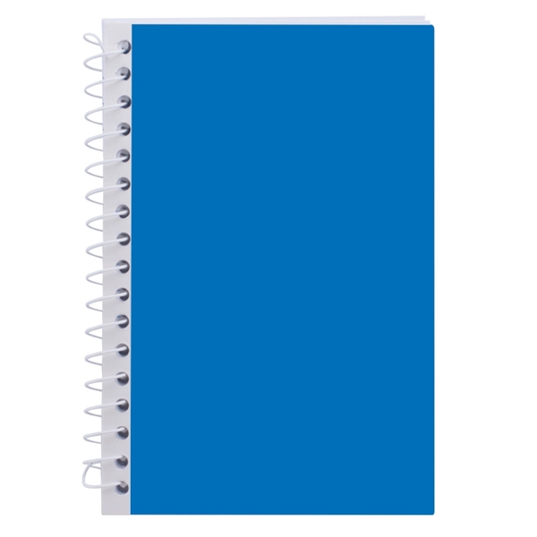 Blue color option for 5x7 Spiral Bound Jotter Pad