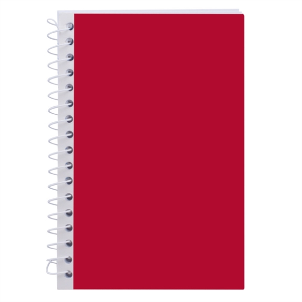 Dark Red color option for 5x7 Spiral Bound Jotter Pad