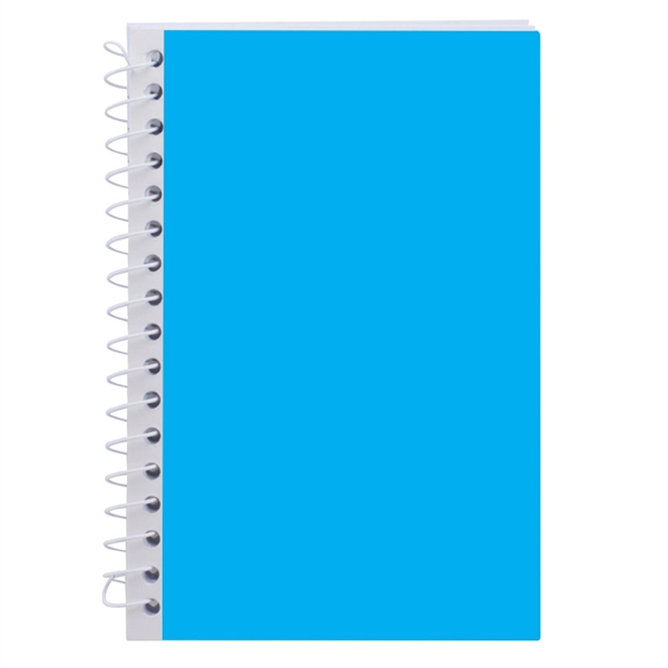 Light Blue color option for 5x7 Spiral Bound Jotter Pad