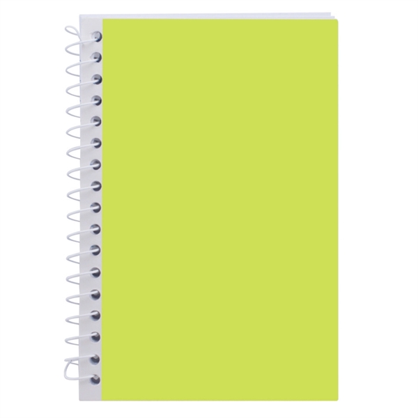 Lime color option for 5x7 Spiral Bound Jotter Pad