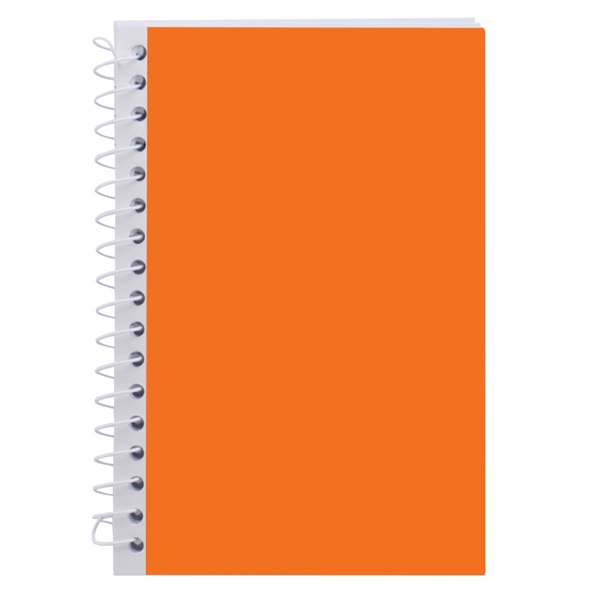 Orange color option for 5x7 Spiral Bound Jotter Pad
