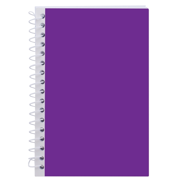 Purple color option for 5x7 Spiral Bound Jotter Pad