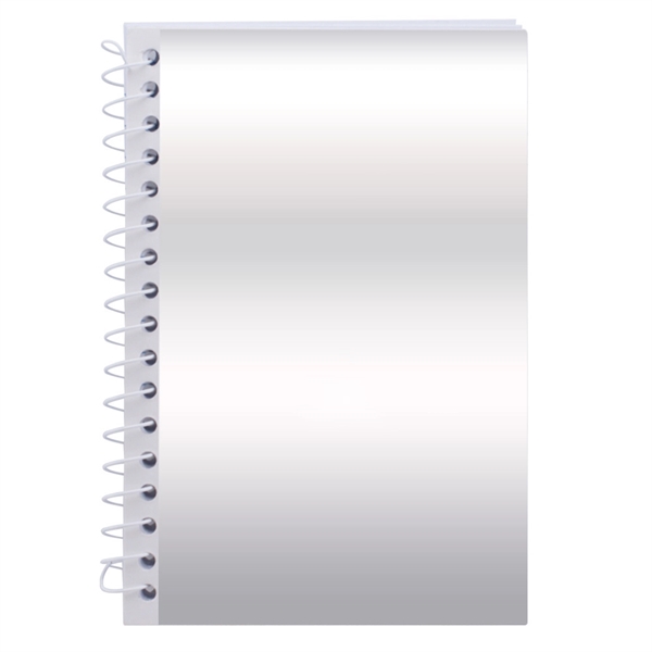 Silver color option for 5x7 Spiral Bound Jotter Pad