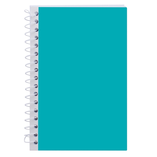 Teal color option for 5x7 Spiral Bound Jotter Pad