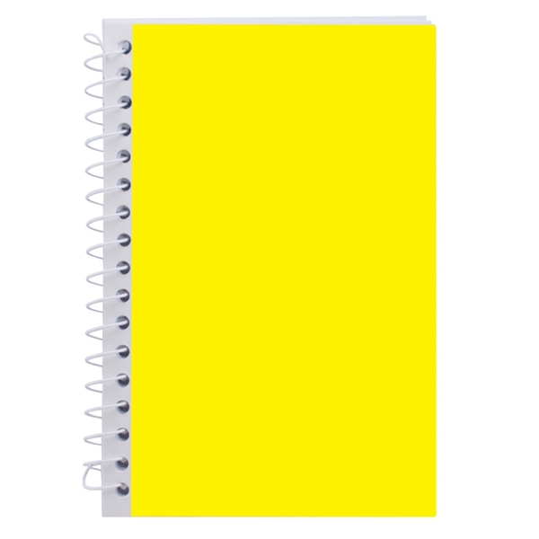 Yellow color option for 5x7 Spiral Bound Jotter Pad