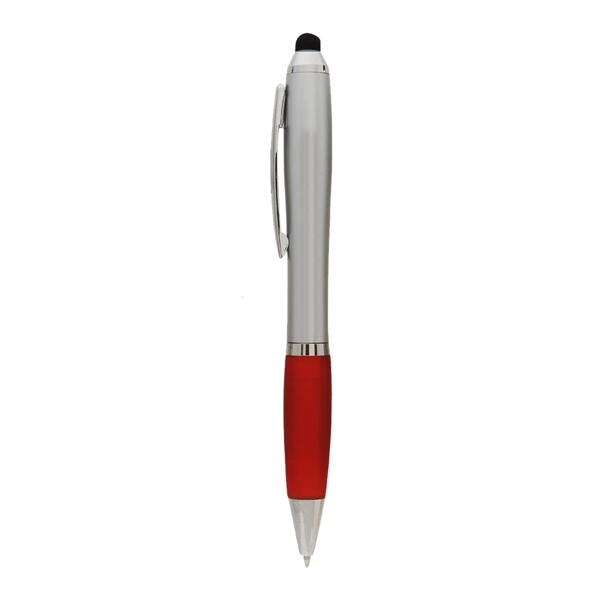 Metallic Red color option for Custom Metallic Silver Stylus Pen