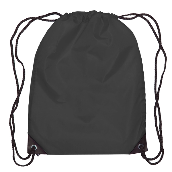 Black color option for Broadway   Drawstring Backpack