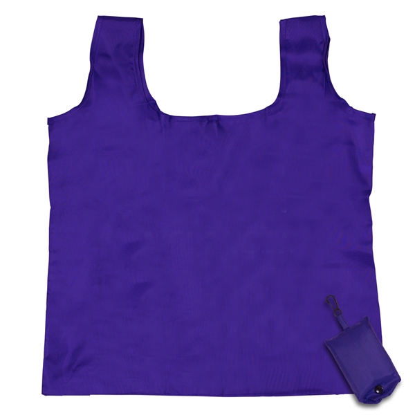 Purple color option for Margo Foldaway Shopping Tote Bag