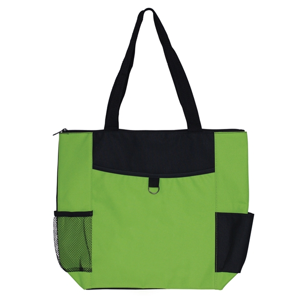 Green color option for Stylish Premium Tote Bag For Your Office Essentials