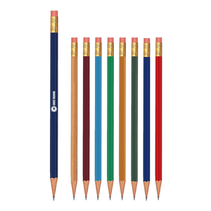Photo of Branded Hex Pencil With Pink Eraser