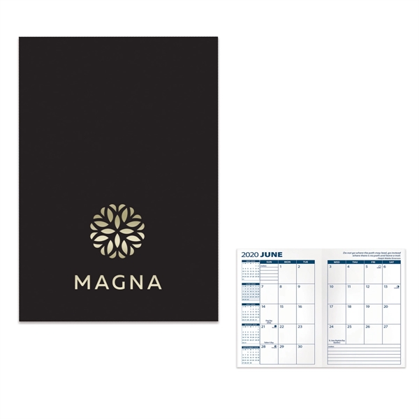 Black color option for Custom 2021 7 X 10 Mega Monthly Planner