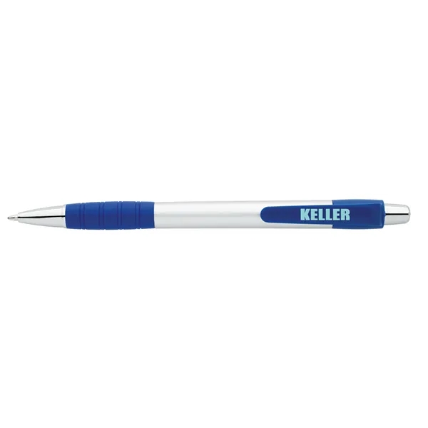 Blue/Blue Ink color option for Silver Element Pen