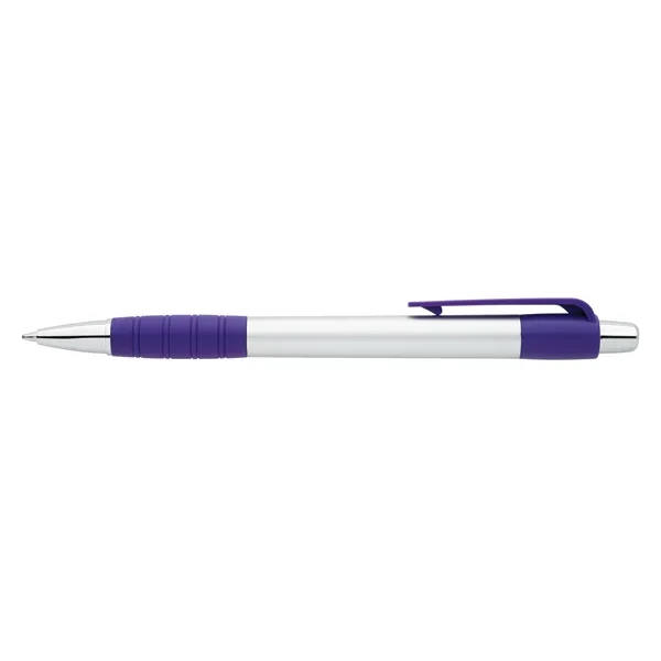 Purple/ Black Ink color option for Silver Element Pen
