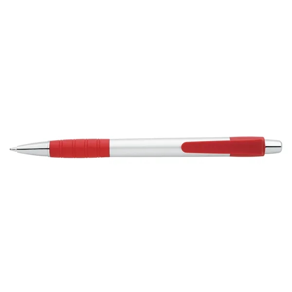 Red/Black Ink color option for Silver Element Pen