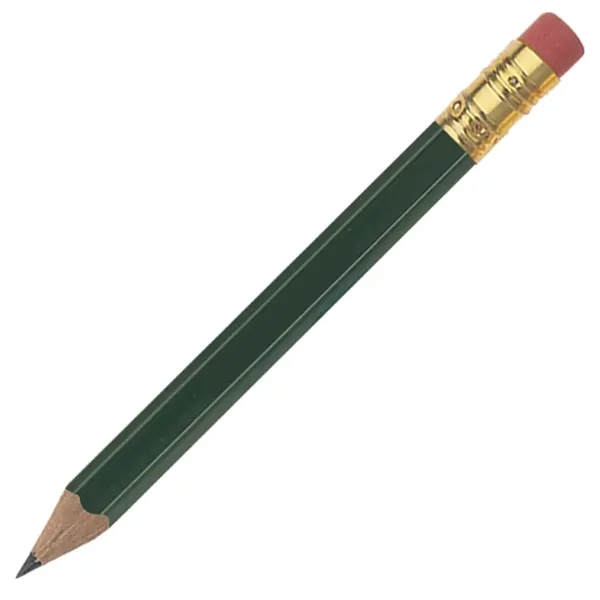 Dark Green color option for Hex Shaped Golf Pencil With Eraser