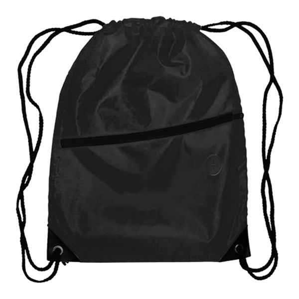 Black color option for Lightweight Drawstring Bag