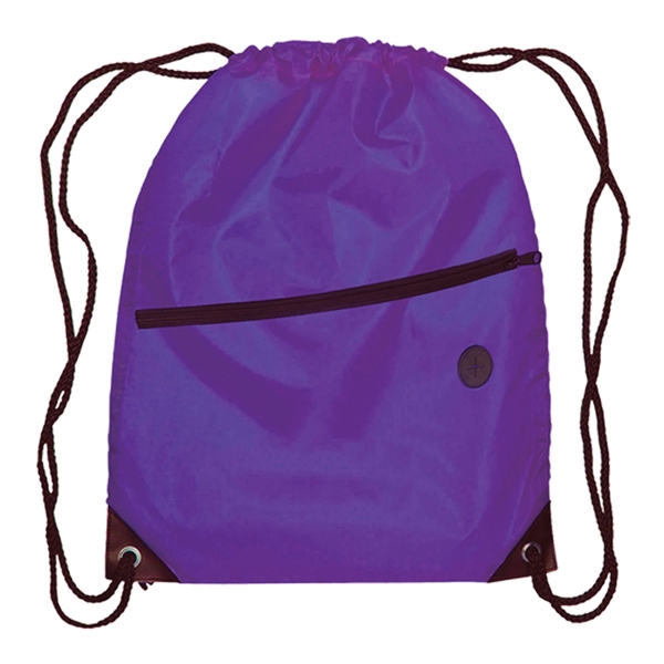 Purple color option for Lightweight Drawstring Bag