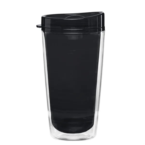 Black color option for 16 Oz Condensation Free Tumbler For Silkscreen Imprinting