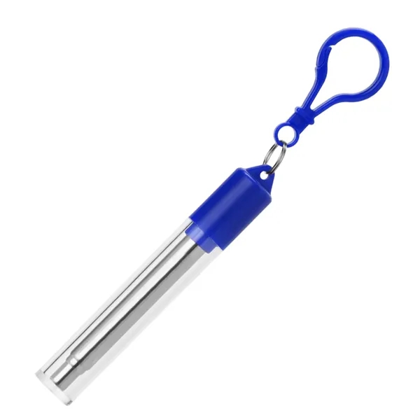 Blue color option for Reusable Stainless Steel Straw
