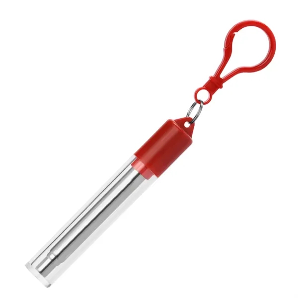 Red color option for Reusable Stainless Steel Straw
