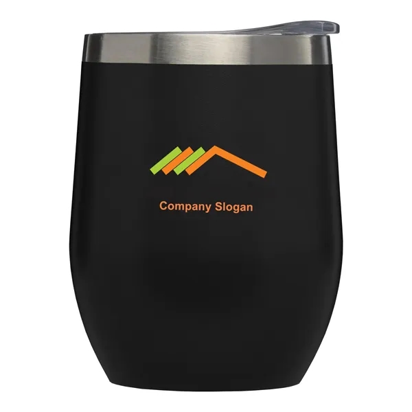 Black color option for 11 Oz. Double Wall Vacuum Insulated Wine Cup