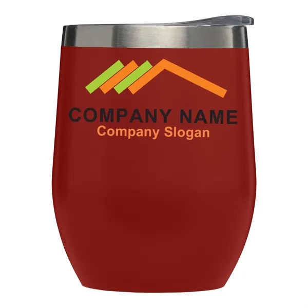Red color option for 11 Oz. Double Wall Vacuum Insulated Wine Cup