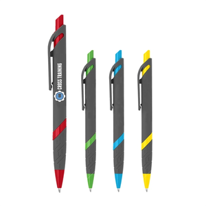 Photo of Custom Full Color Soft Touch Rubber Pen