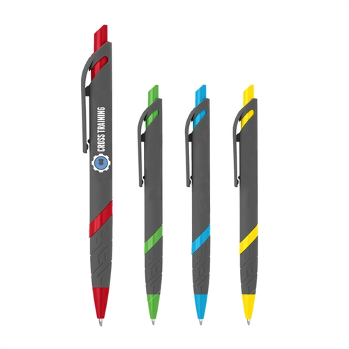 Photo of Custom Full Color Soft Touch Rubber Pen